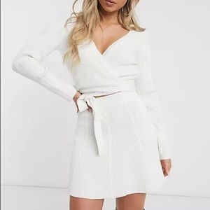 ASOS ribbed knit set